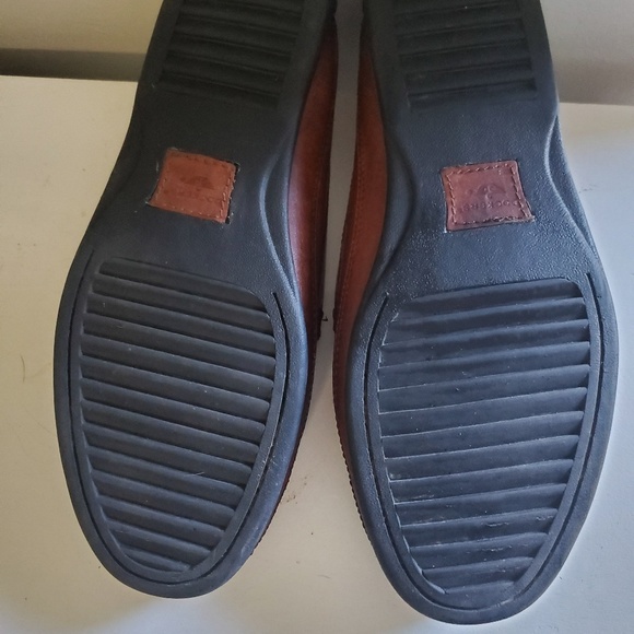 Dockers brown leather weaved top loafers size 10.5 - Picture 5 of 6